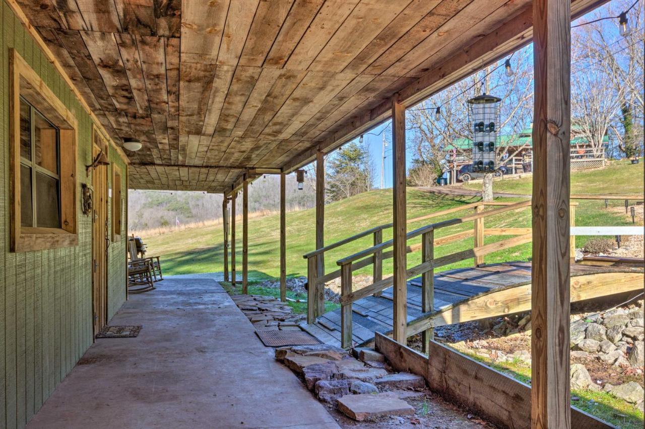 Pet-Friendly Blue Ridge, Cherokee Forest Retreat! Greeneville Esterno foto